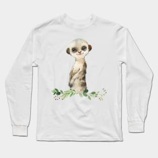 Baby Meerkat Long Sleeve T-Shirt